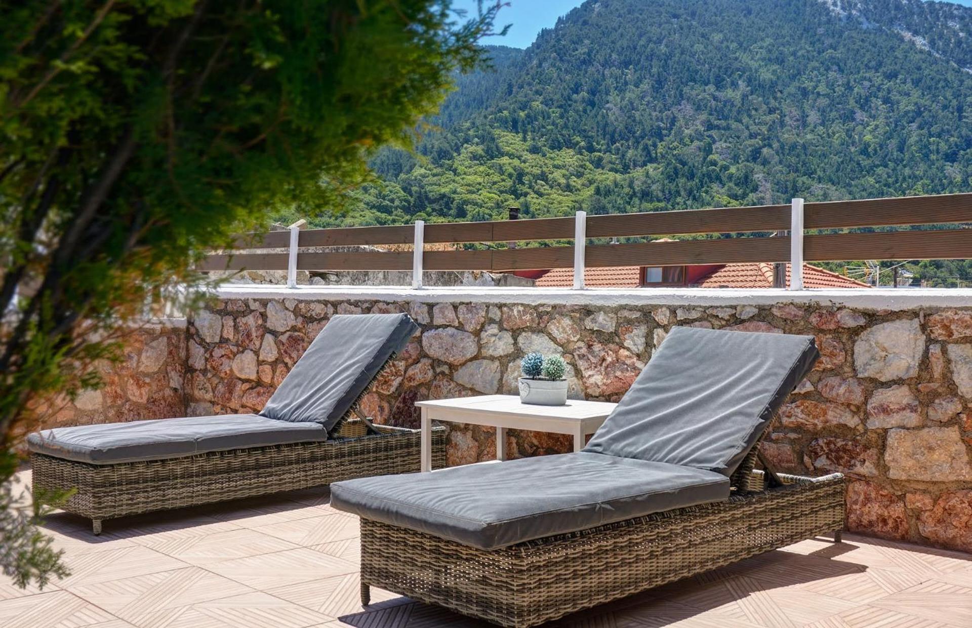 Fontana Luxury Villa Salakos With Pool Near Beach Zewnętrze zdjęcie