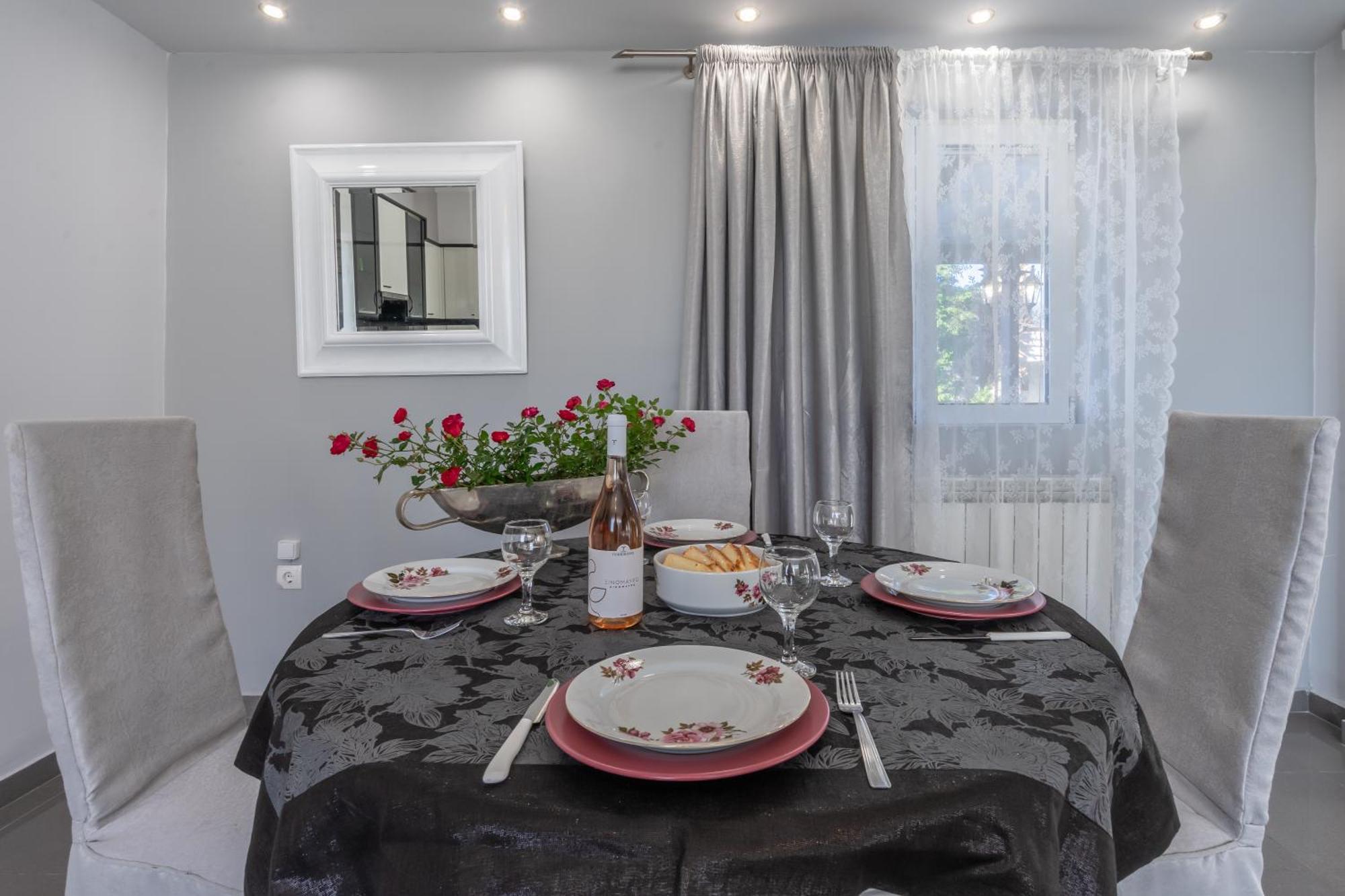 Fontana Luxury Villa Salakos With Pool Near Beach Zewnętrze zdjęcie